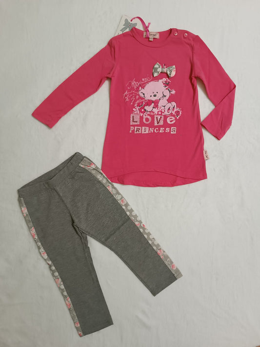 Conjunto de 2 piezas Camiseta + Leggins Invernal