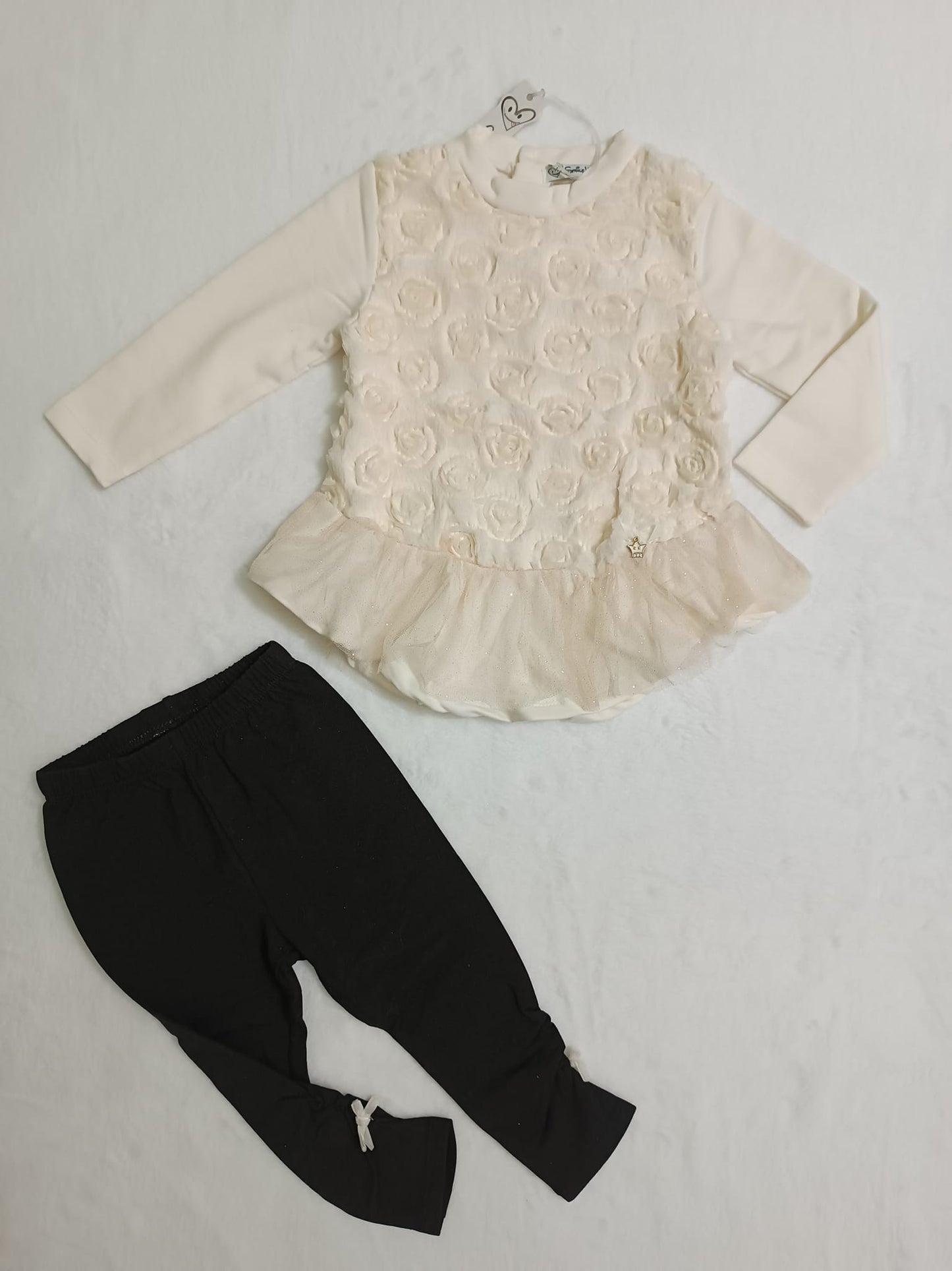 Conjunto de 2 Piezas Invernal Camiseta + Leggins