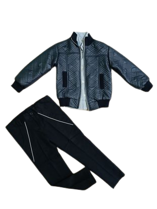 Conjunto de 3 piezas Para Niño Chaqueta + Pantalon + Camisa