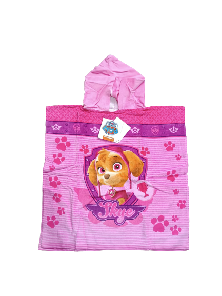 Toalla-Poncho Patrulla Canina