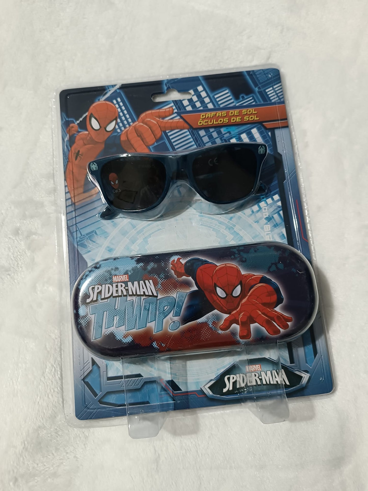 Gafas de Sol Con Estuche Spiderman