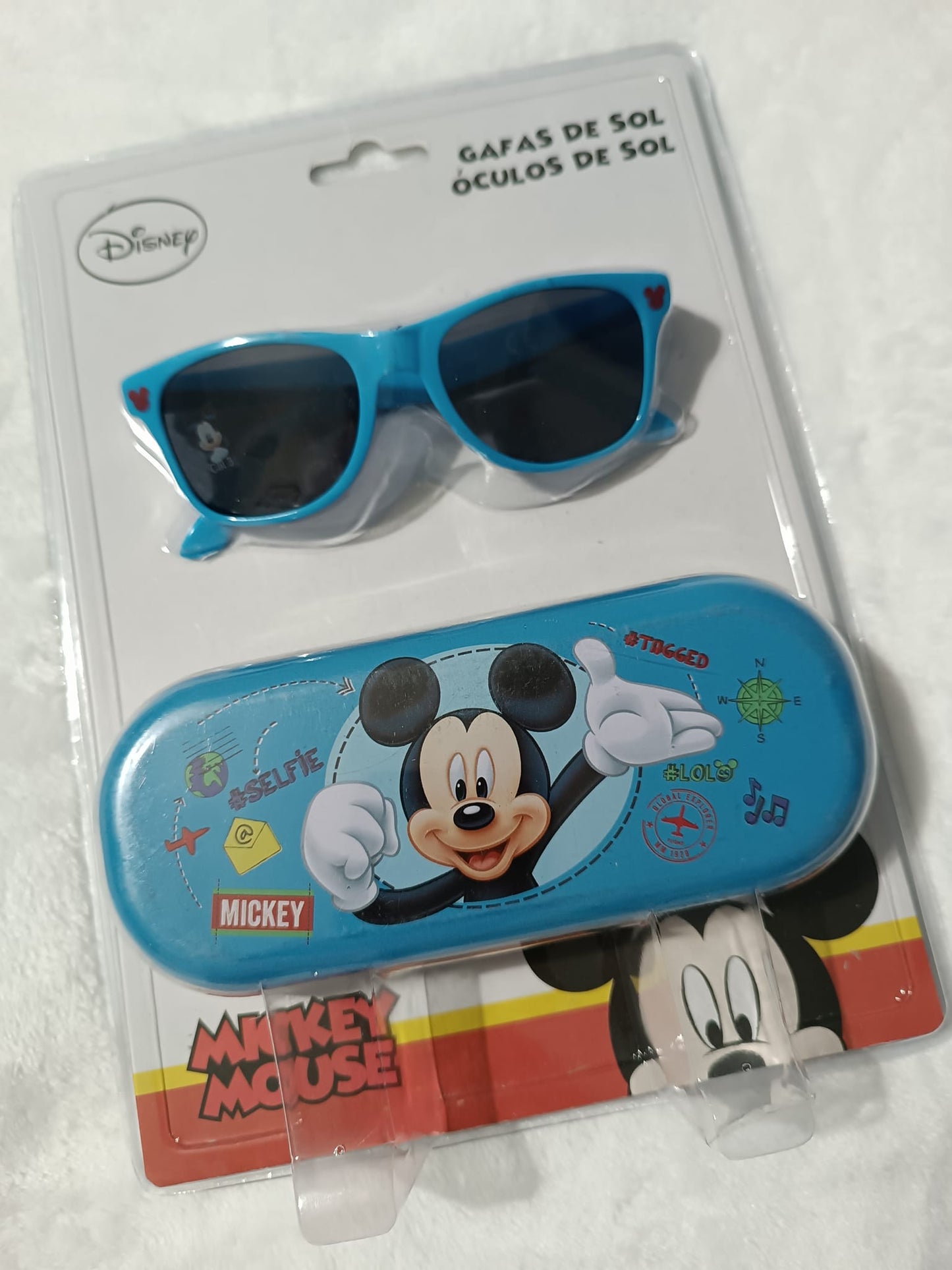 Gafas de sol con Estuche Mickey Mouse