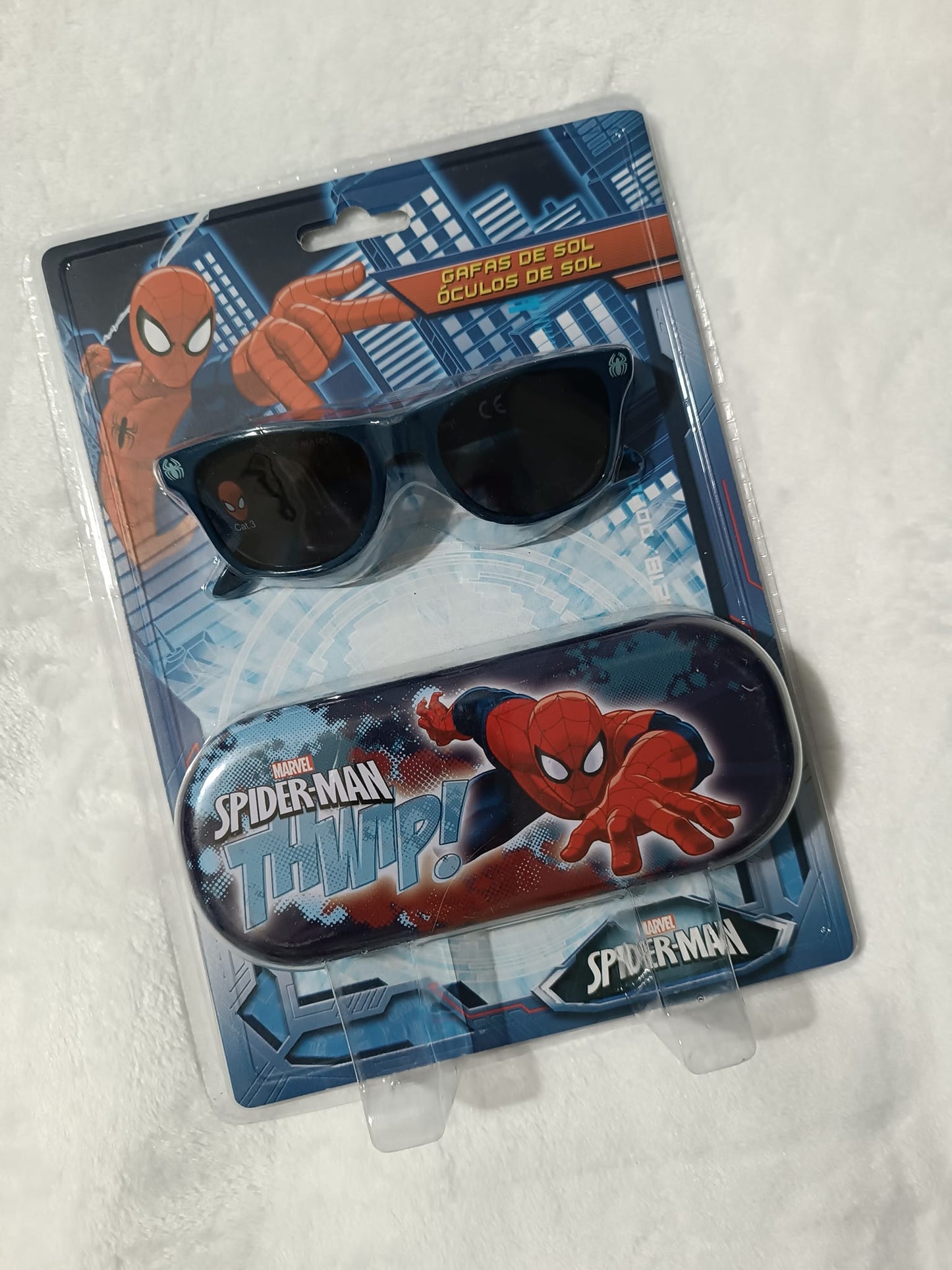 Gafas de Sol Con Estuche Spiderman