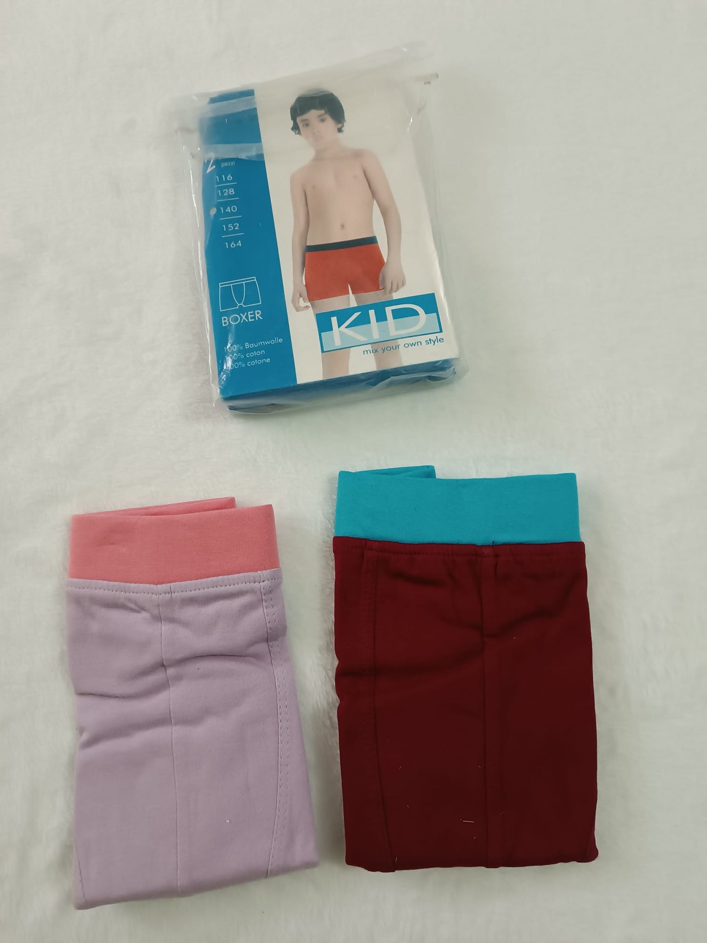 Pack de 2 Boxer para Niños