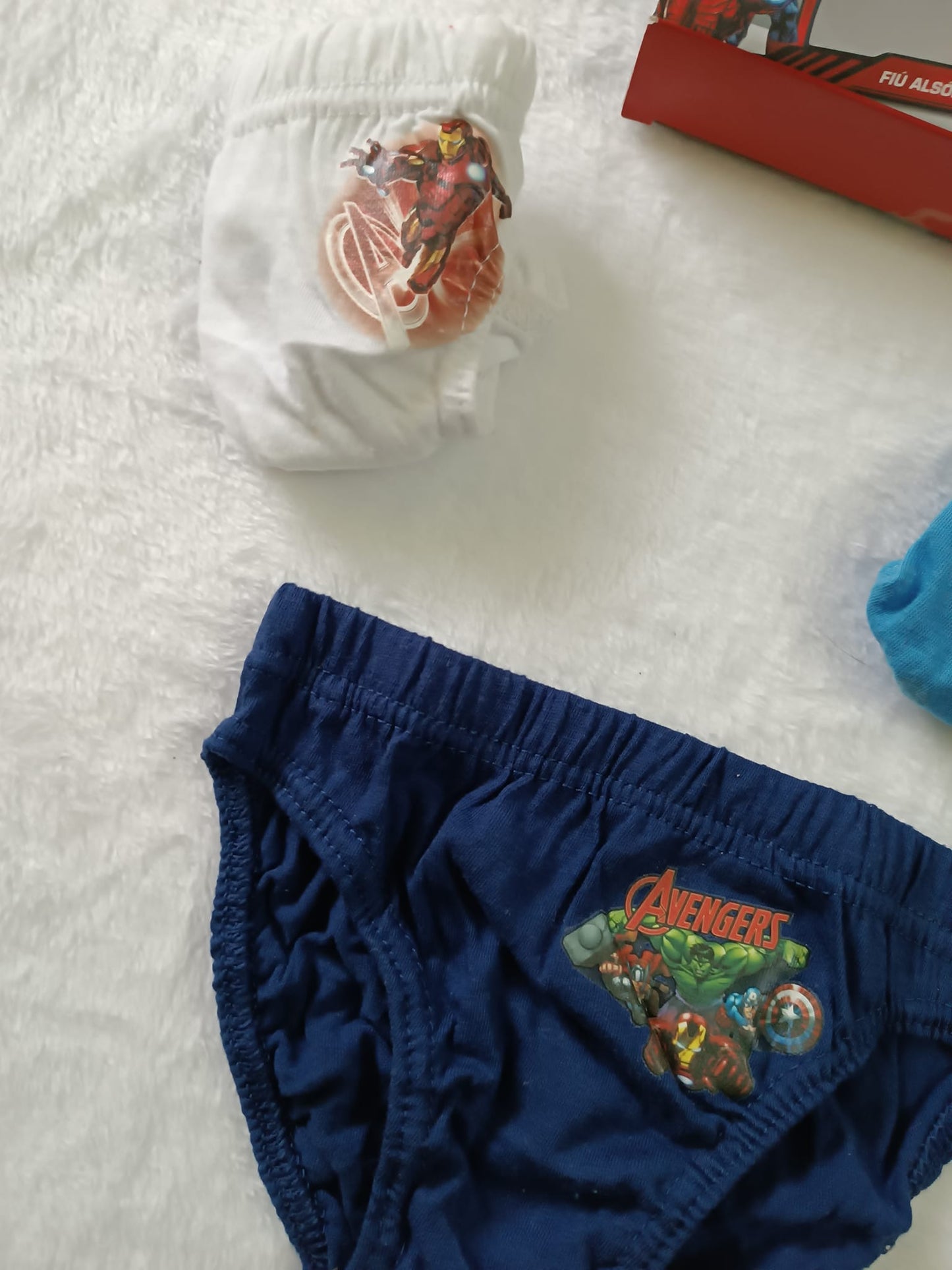 Pack de 3 Slip Avengers para Niños