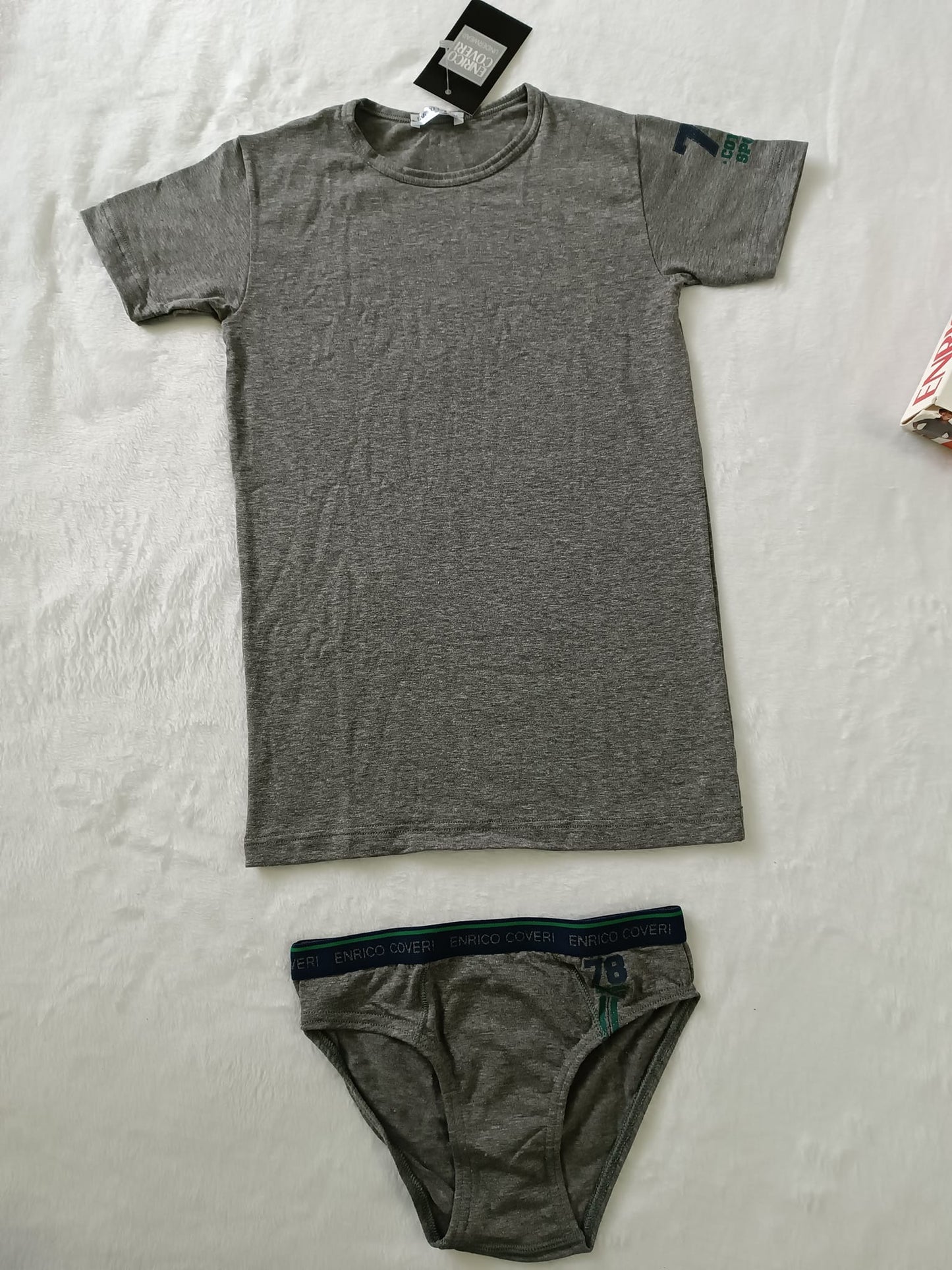 Conjunto de Camiseta + Slip Enrico Coveri Niños