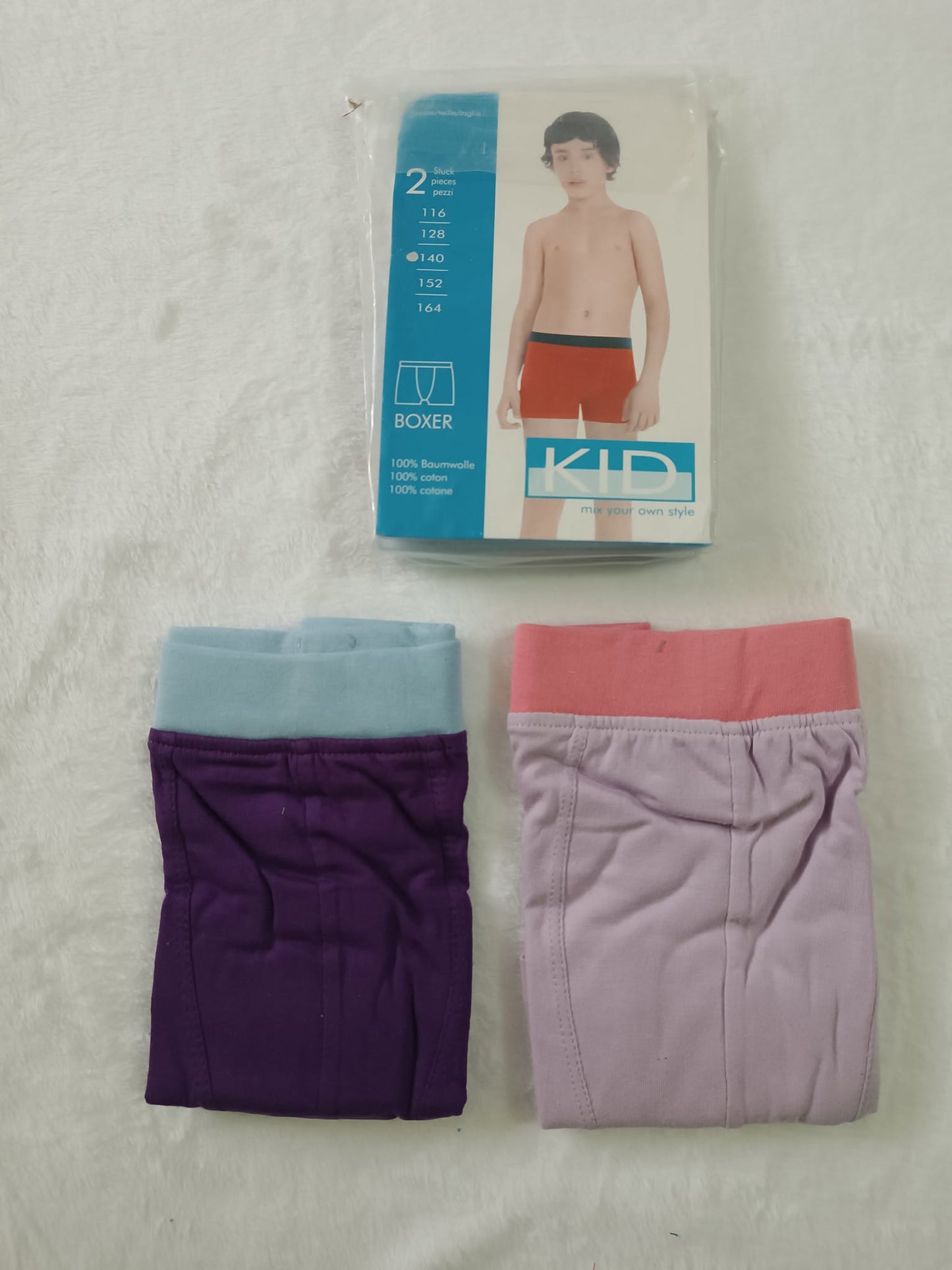 Pack de 2 Boxer para Niños