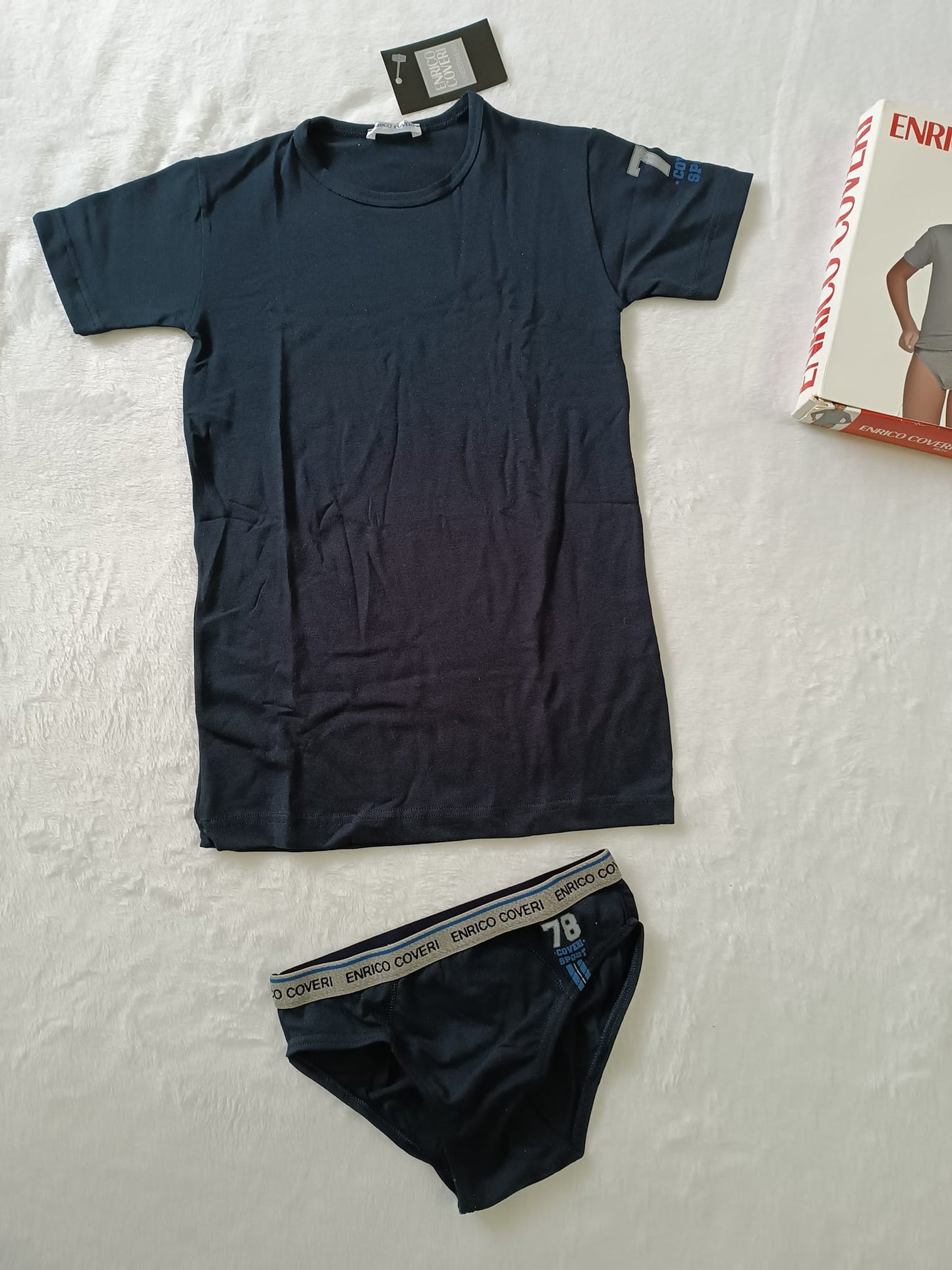 Conjunto de Camiseta + Slip Enrico Coveri Niños