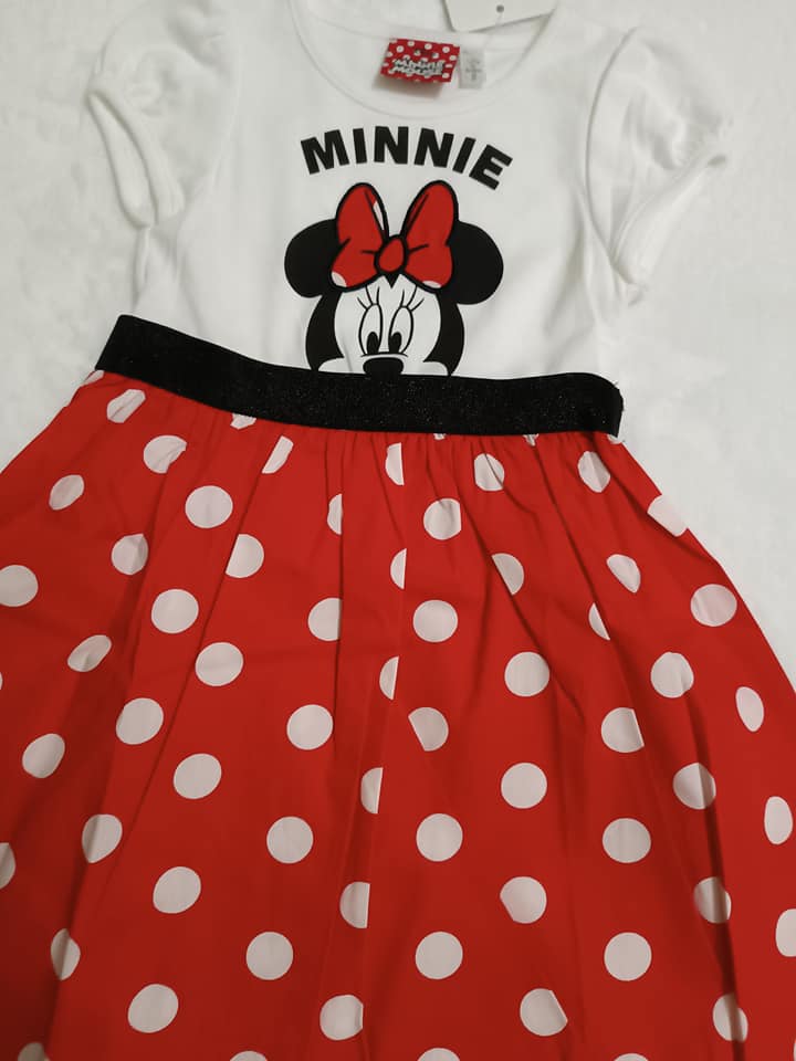 Vestido Lunares Minnie Disney