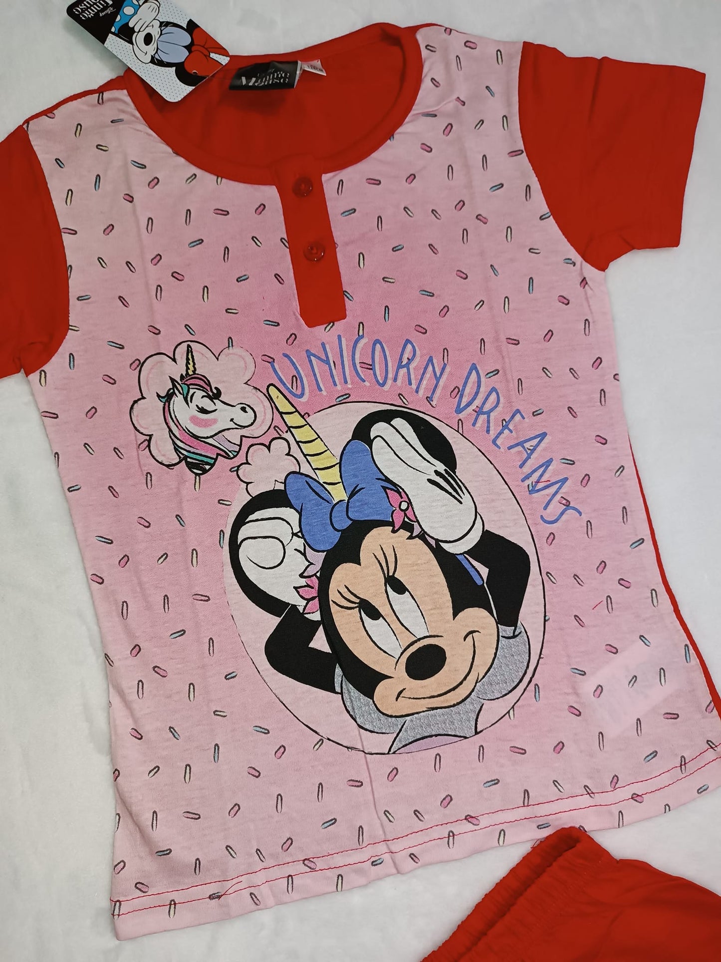 Pijama Disney Minnie Unicornio