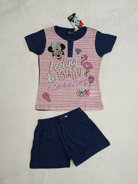 Pijama Disney Minnie con Flamenco