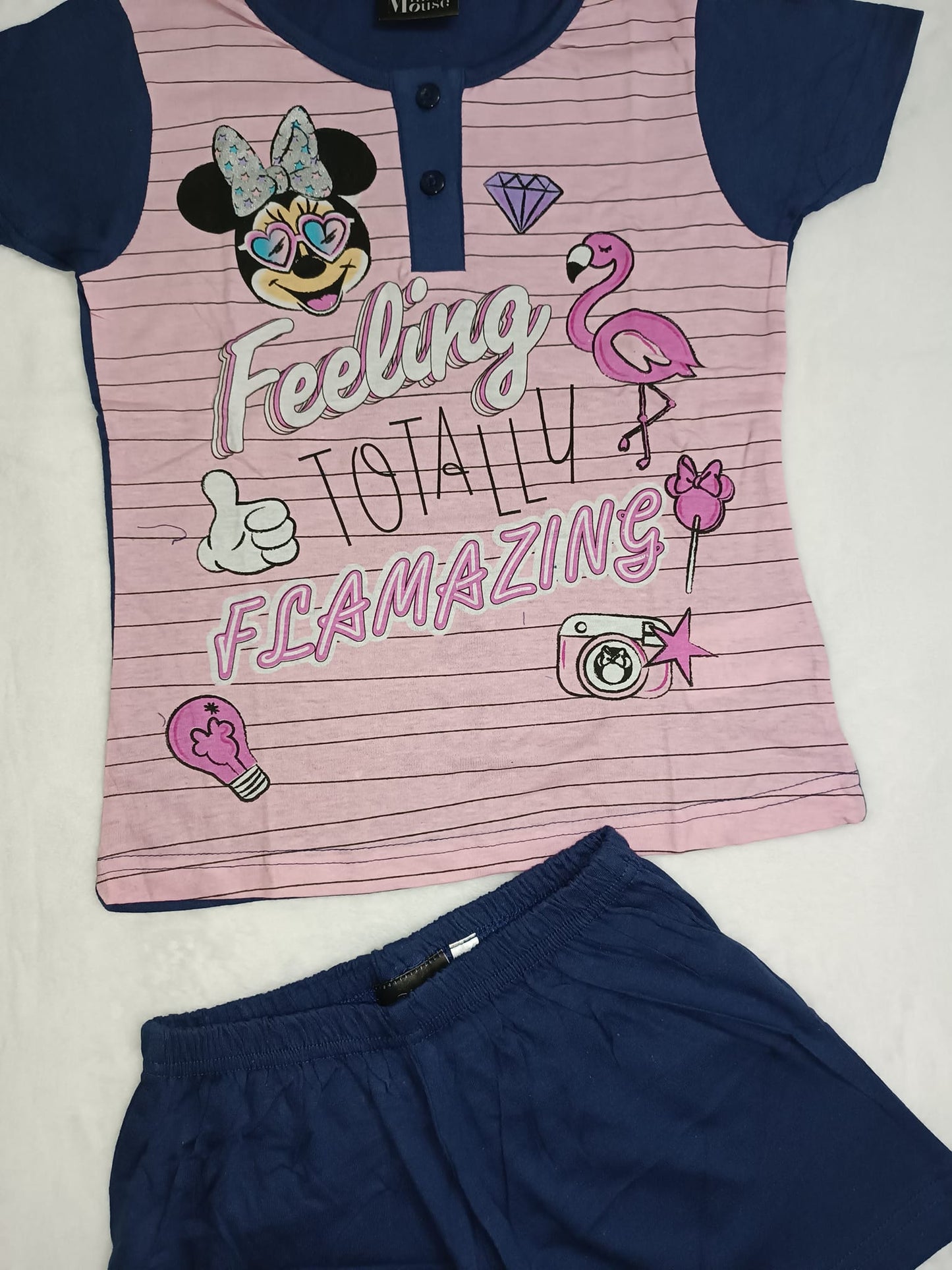 Pijama Disney Minnie con Flamenco