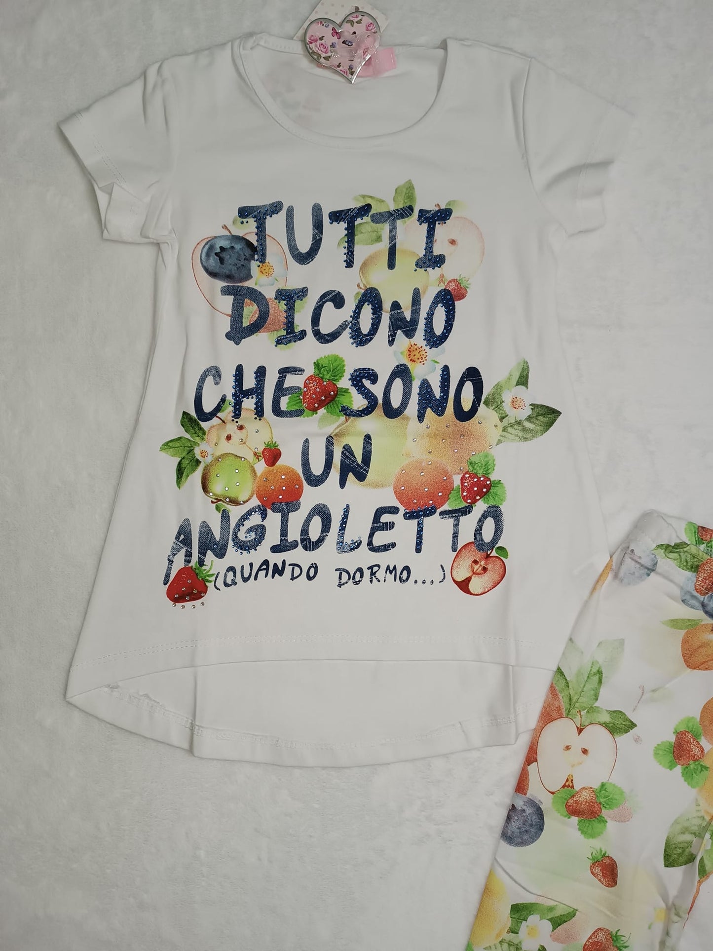 Conjunto con Frase en Italiano