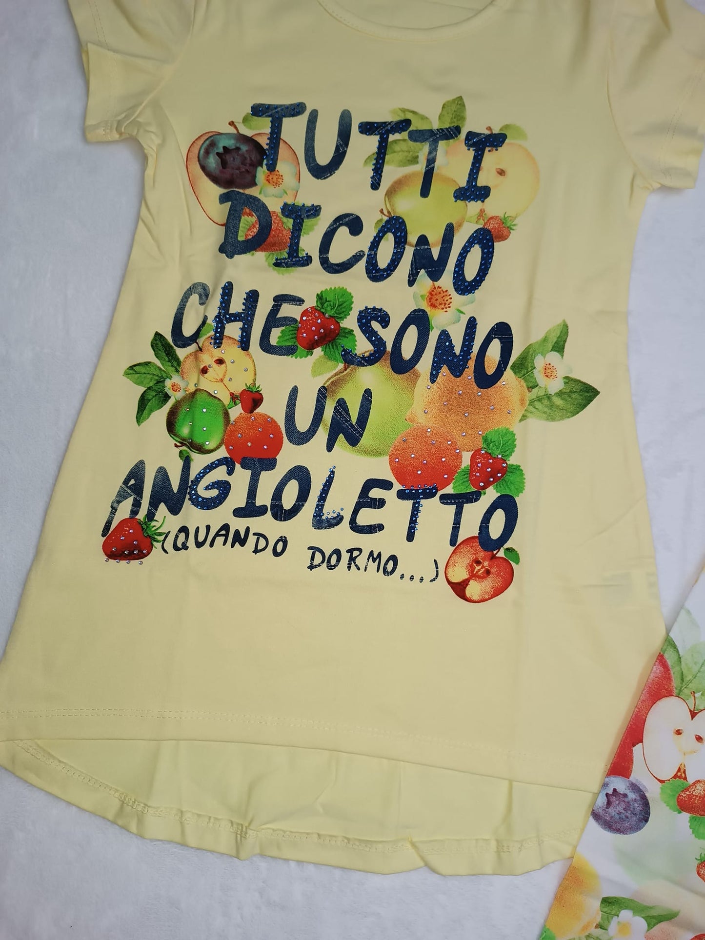 Conjunto con Frase en Italiano