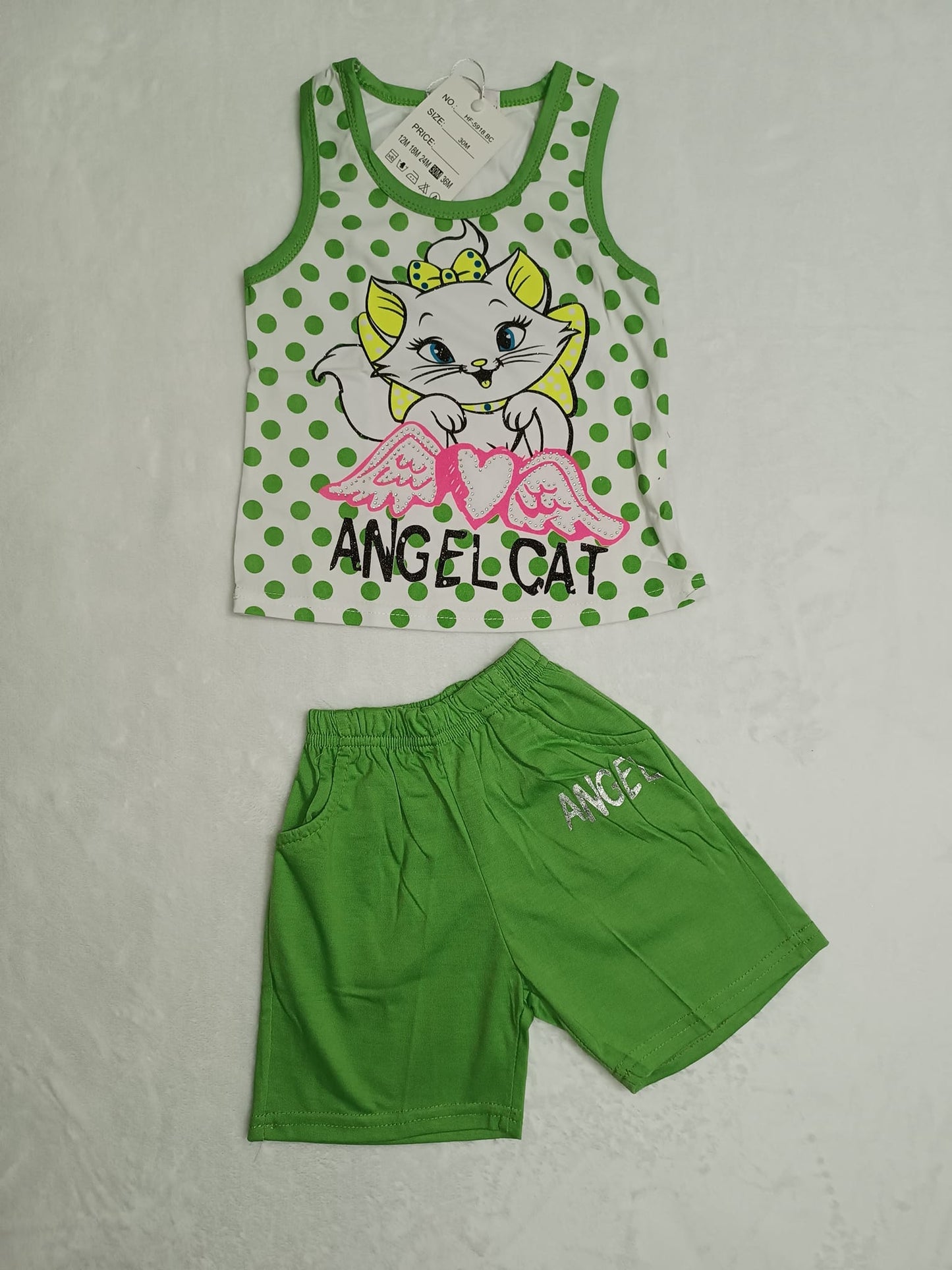 Conjunto Angel Cat