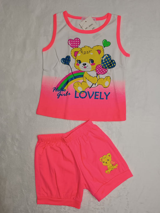 Conjunto Oso Corazones