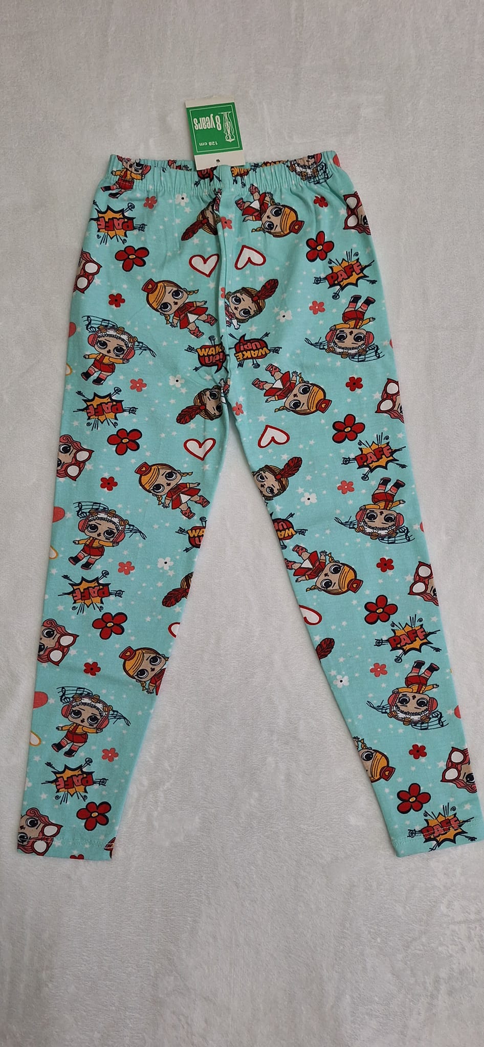 Leggings Muñeca y Corazones