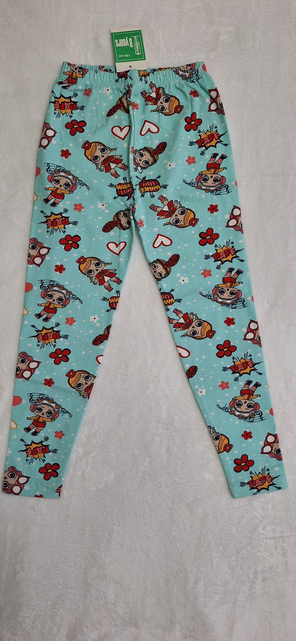 Leggings Muñeca y Corazones